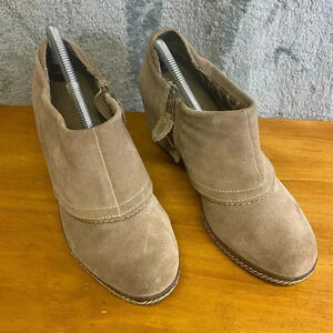 Dr Scholls healed ankle booties women’s size 9.5‎